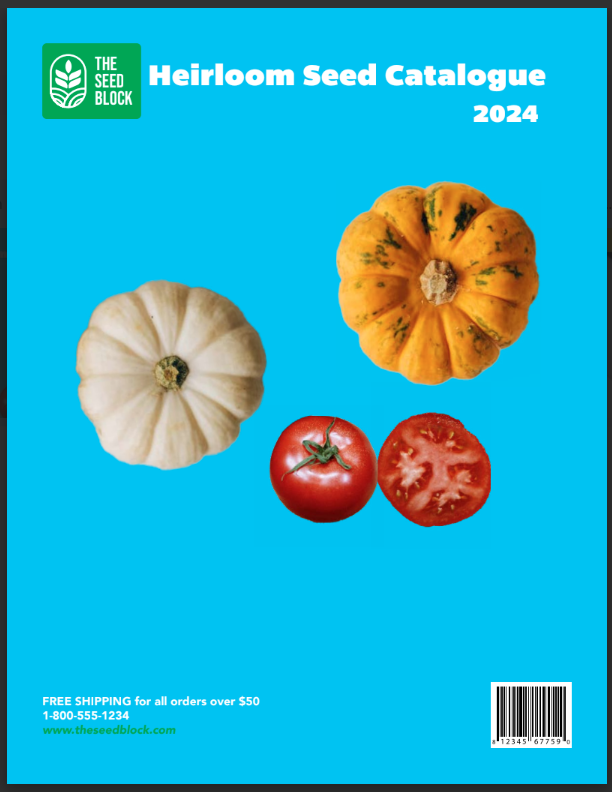book cover of heirloom catalogue